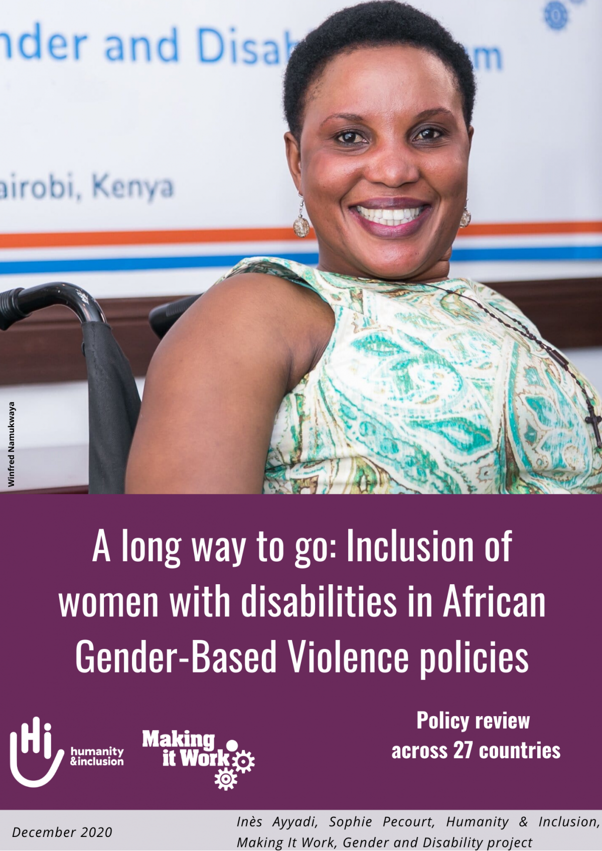 A Long Way To Go: Inclusion Of Women With Disabilities In African Gbv 