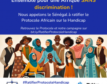 Image calling for the ratification of the African Disability Protocol